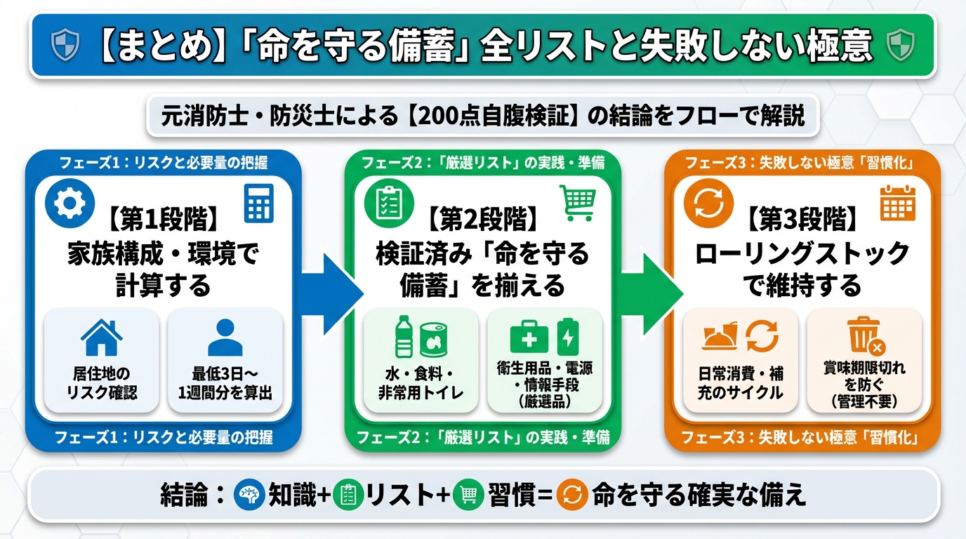 備蓄 まとめ