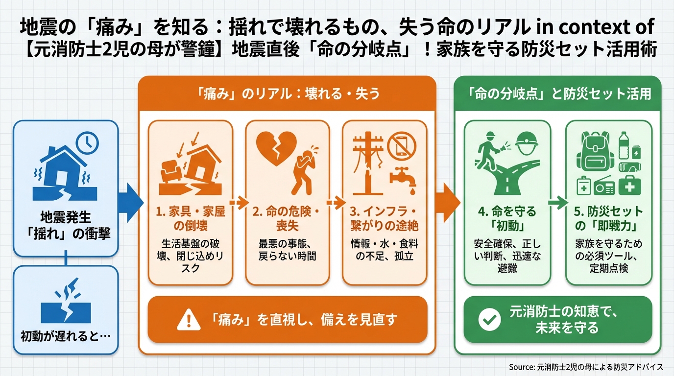地震対策 地震の「痛み」を知る：揺れで壊れるもの、失う命のリアル