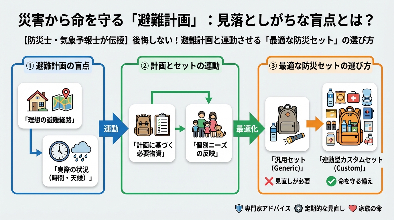 避難計画 災害から命を守る「避難計画」：見落としがちな盲点とは？