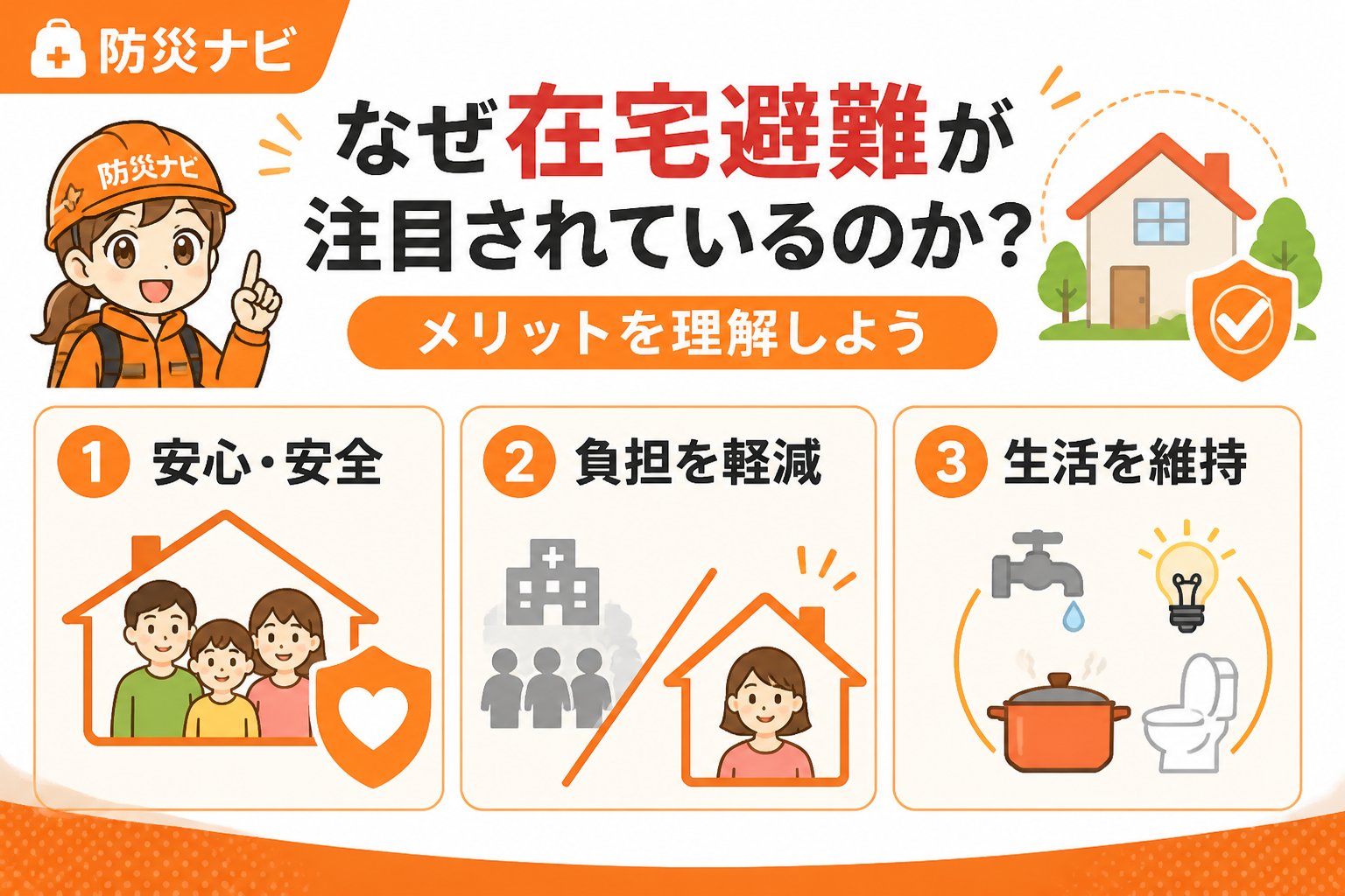避難計画 なぜ在宅避難が注目されているのか？メリットを理解しよう