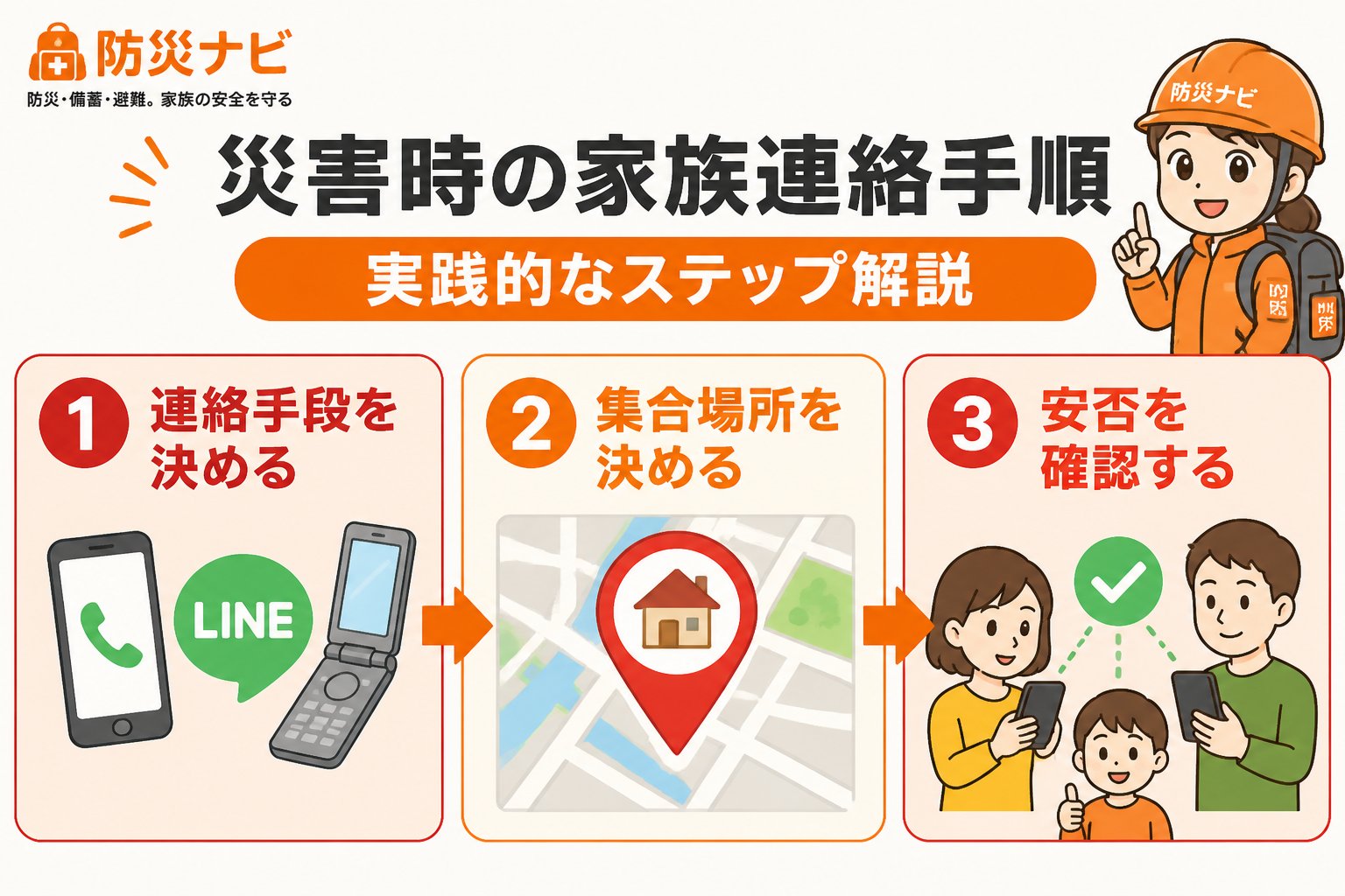避難計画 災害時の家族連絡手順：実践的なステップ解説