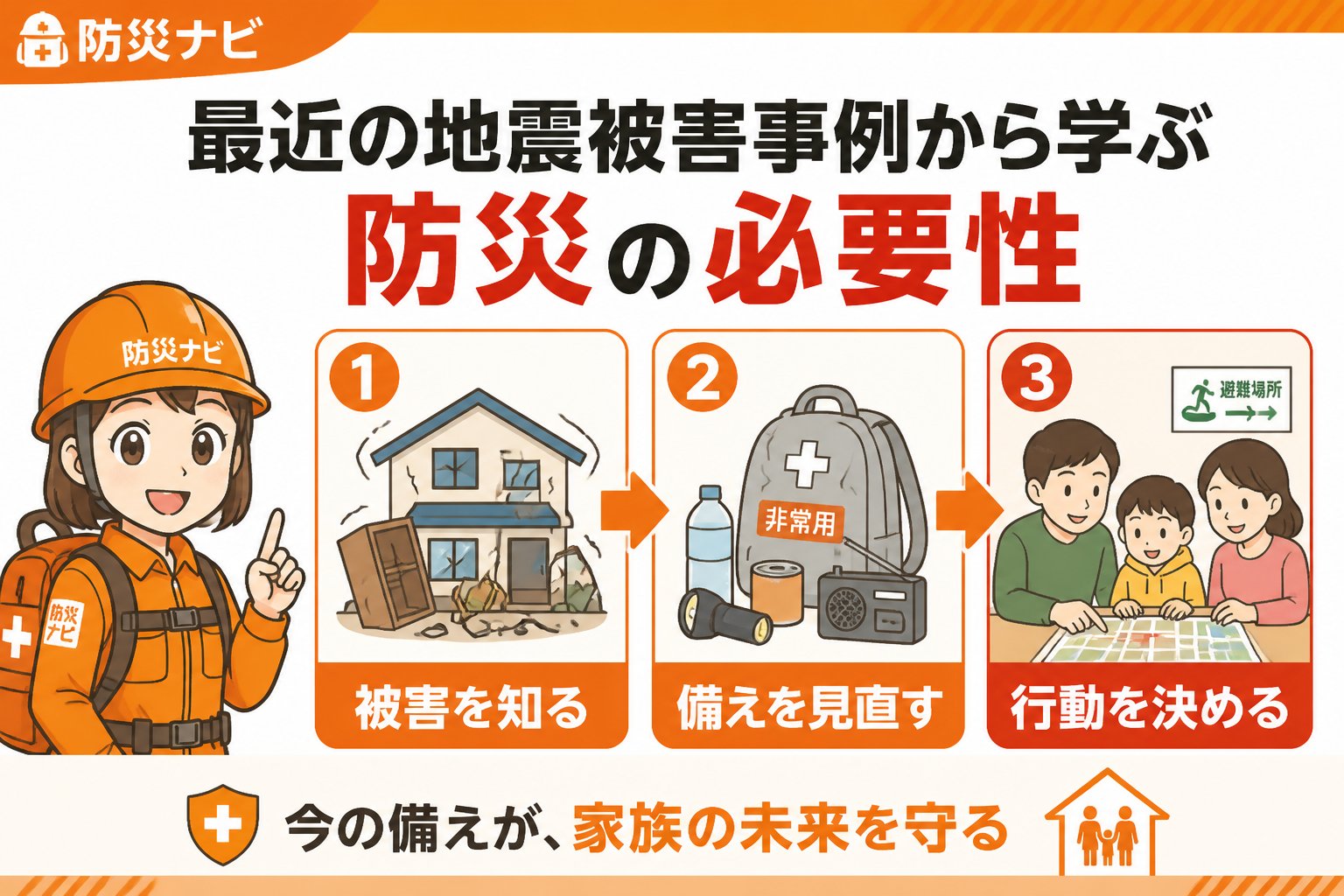 地震対策 最近の地震被害事例から学ぶ防災の必要性