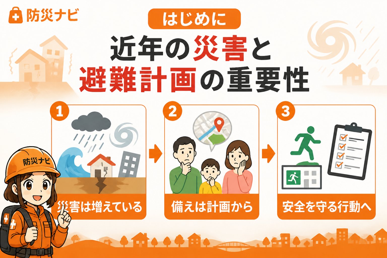 避難計画 はじめに：近年の災害と避難計画の重要性