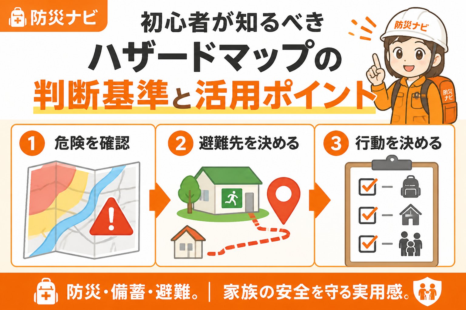 避難計画 初心者が知るべきハザードマップの判断基準と活用ポイント