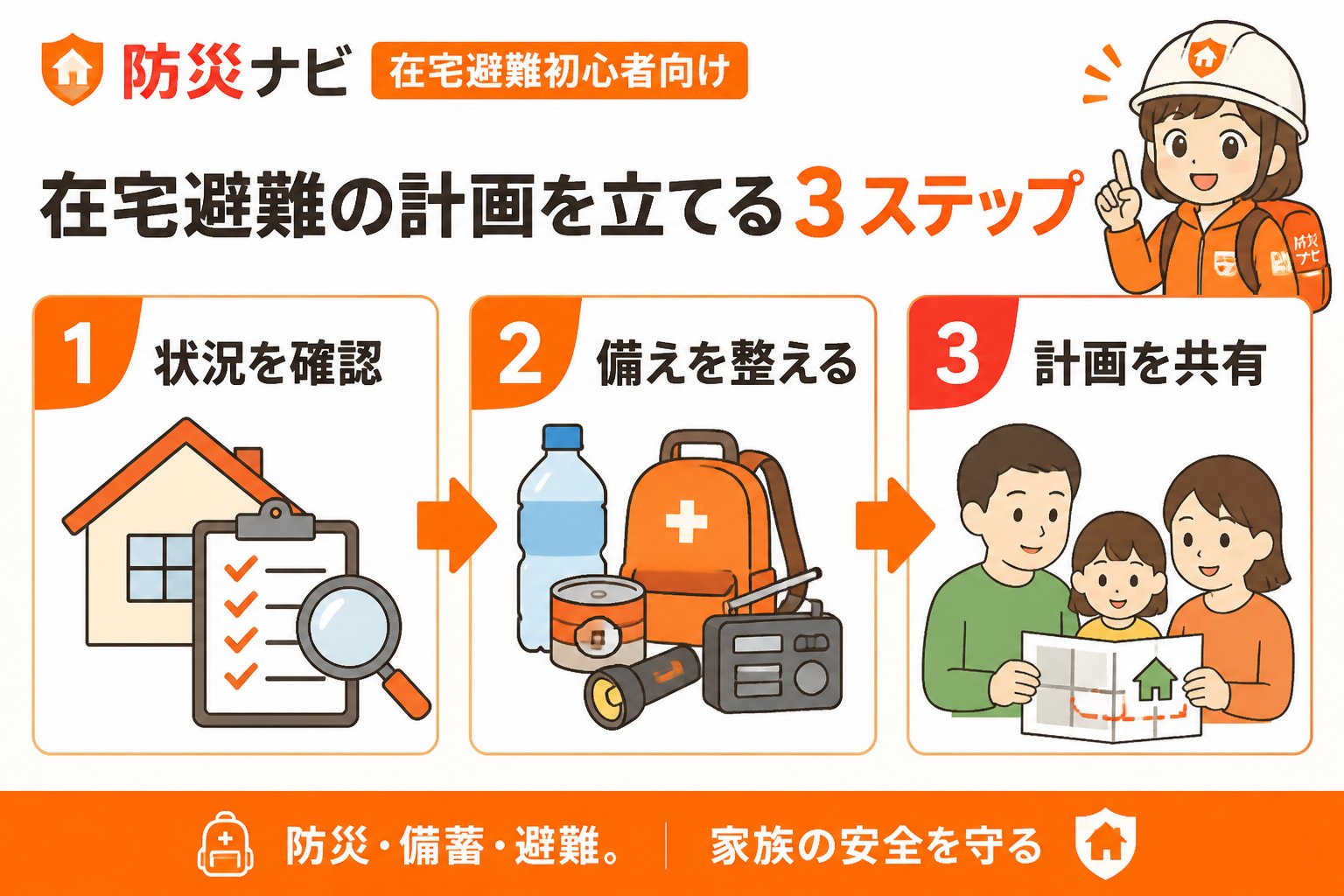 避難計画 在宅避難初心者が実践する避難計画の手順