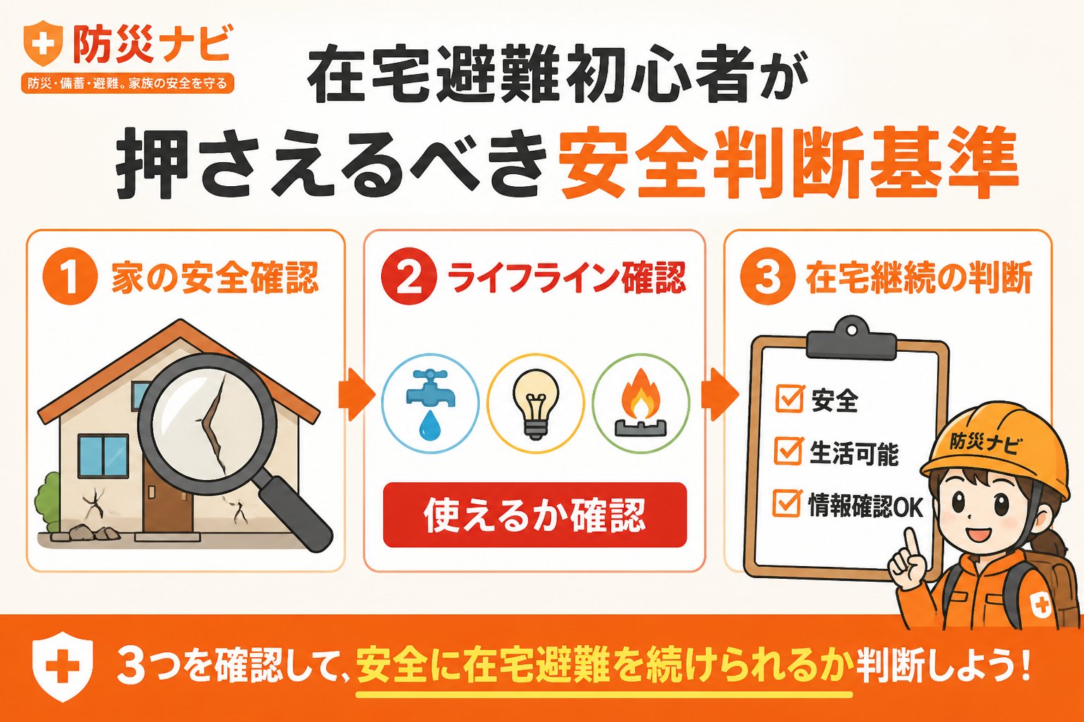 避難計画 在宅避難初心者が押さえるべき安全判断基準