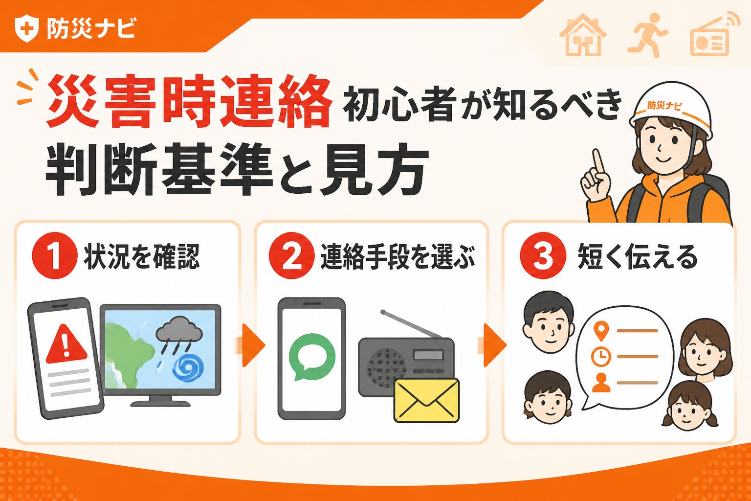 避難計画 災害時連絡初心者が知るべき判断基準と見方